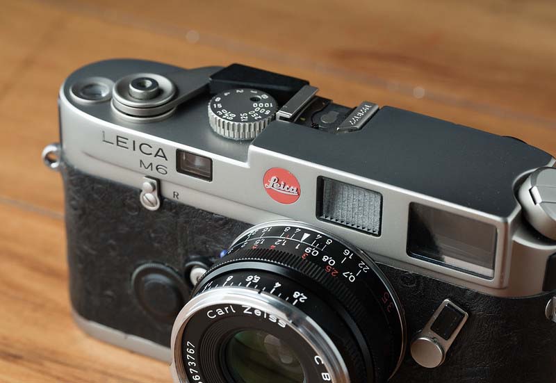 Leica M6 film street camera
