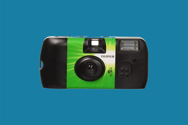 film camera with flash