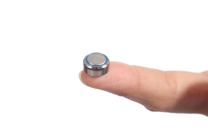 Zinc-air "wein cell" button batterie