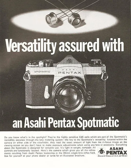 asahi pentax spotmatic poster