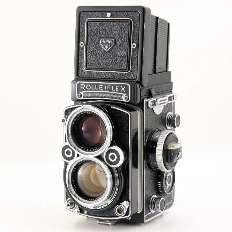 Rolleiflex 2.8F medium film camera