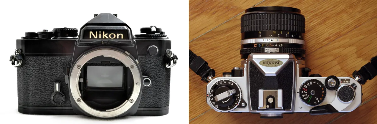 nikon fe body