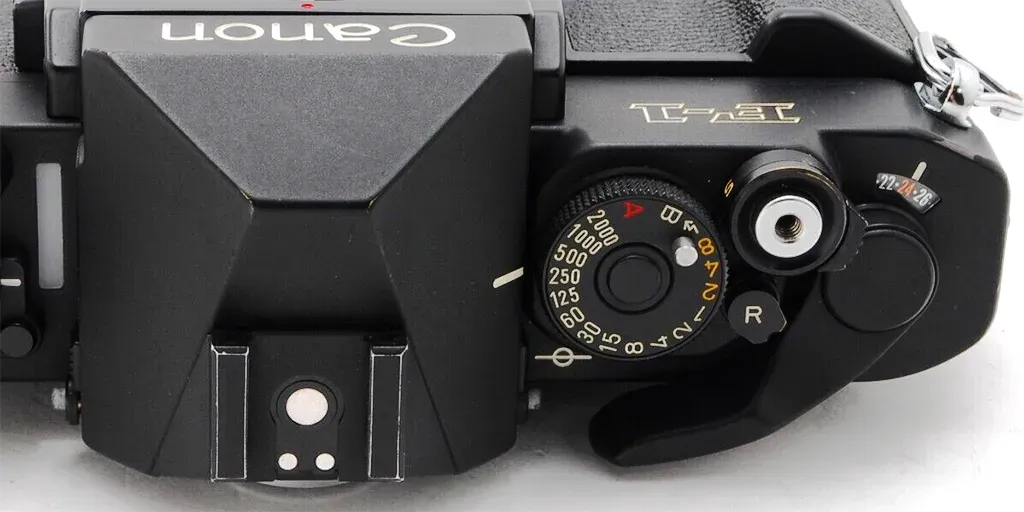 Canon F-1 Speed Knob