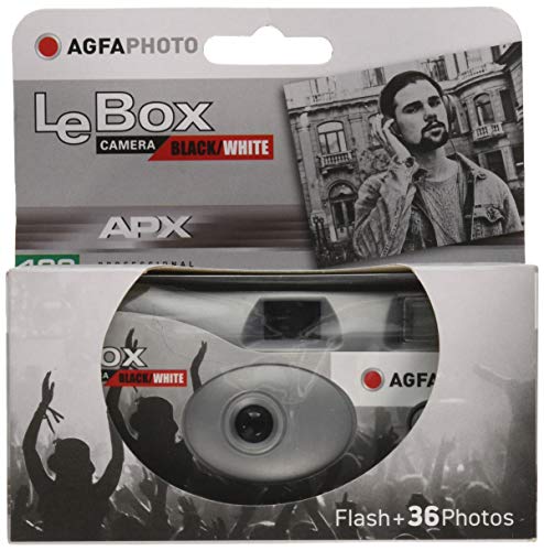 AgfaPhoto LeBox Black & White 36 Disposable Camera