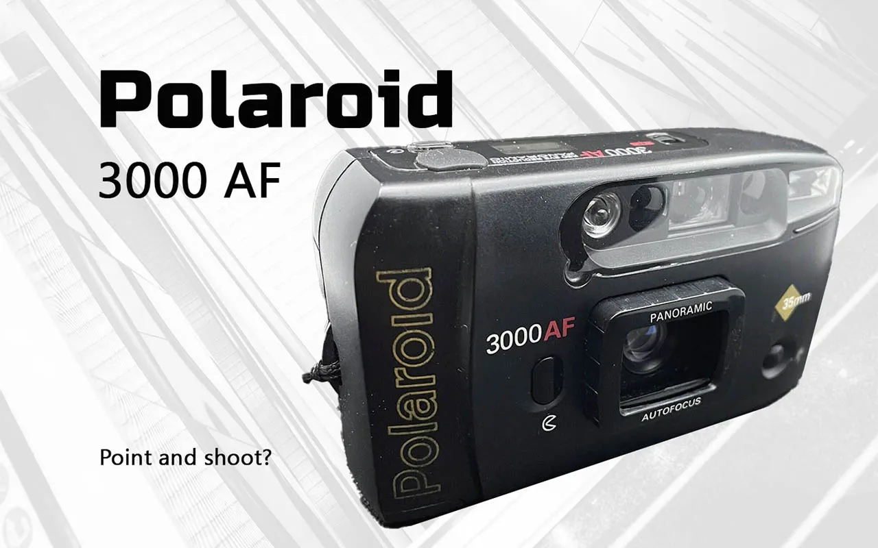 The Polaroid 3000 AF: A Cool 90s Point And Shoot