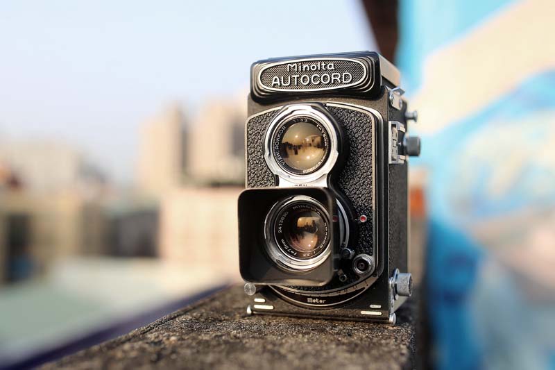 minolta autocord tlr camera