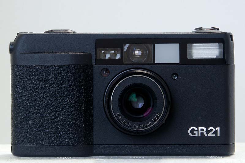 Ricoh GR21 film street camera