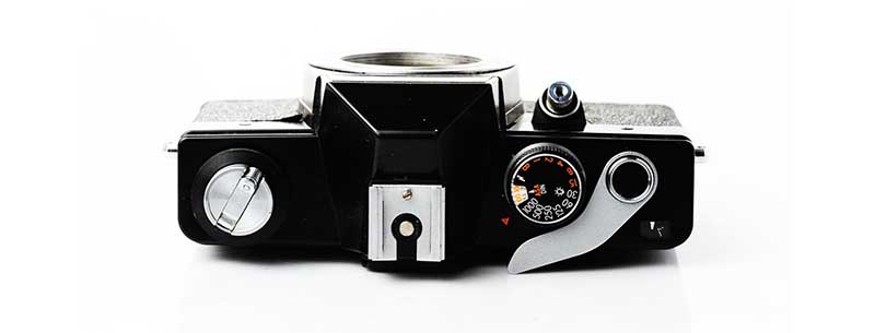top reflex film camera body