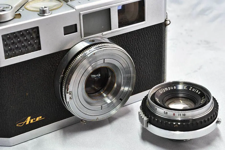 良品 OLYMPUS ACE 35mm Rangefinder Camera-