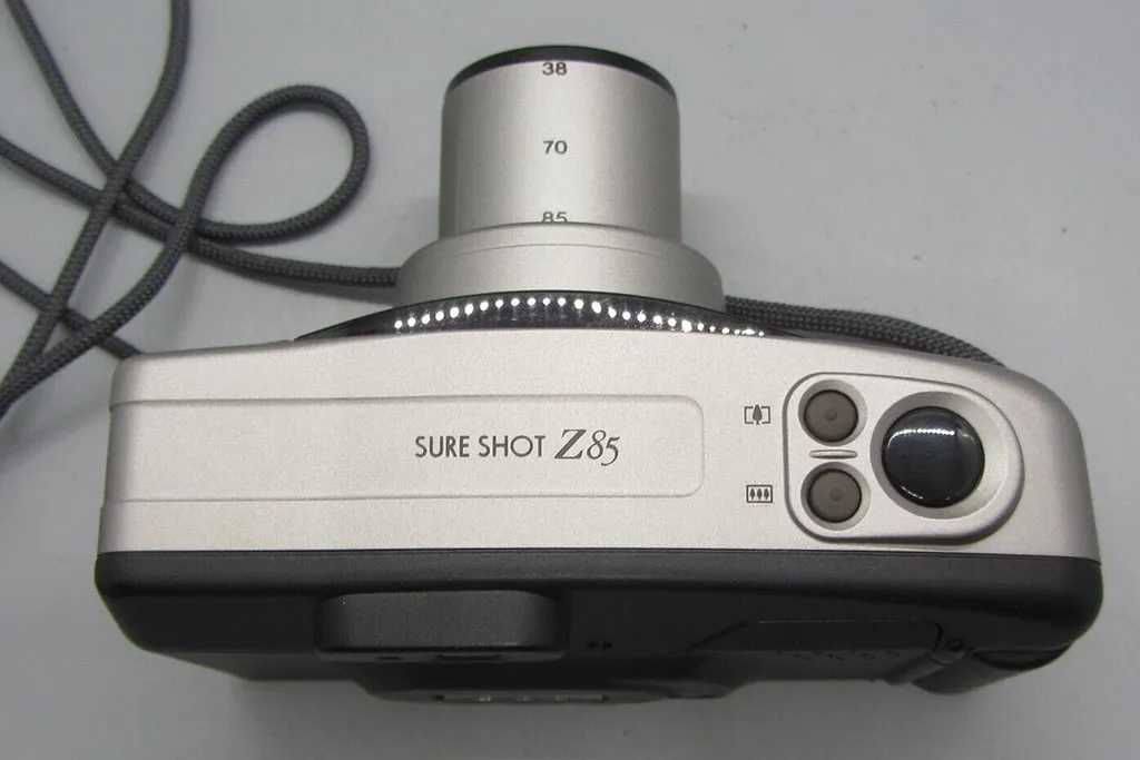 Canon Z85 top view