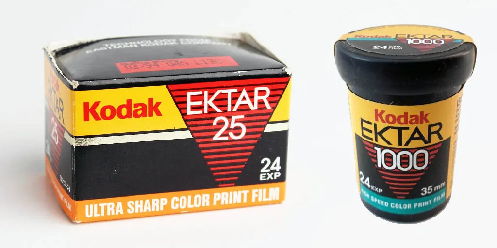 1989 Kodak Ektar ISO 25 and ISO 1000