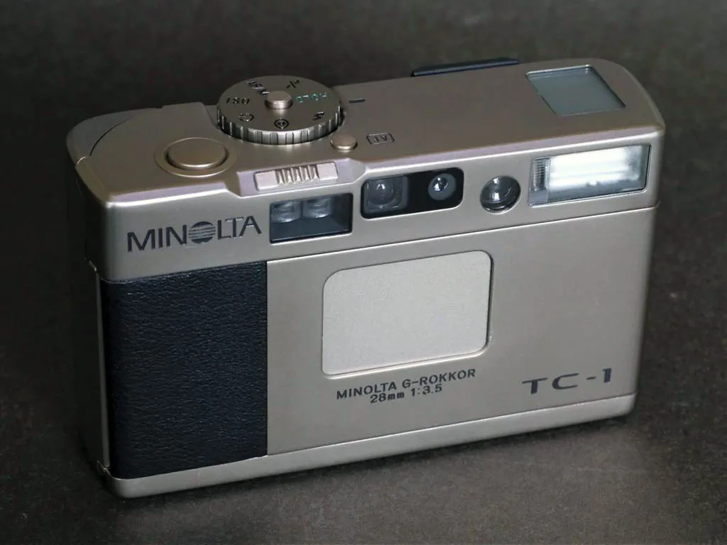 Minolta TC-1 front lens cover