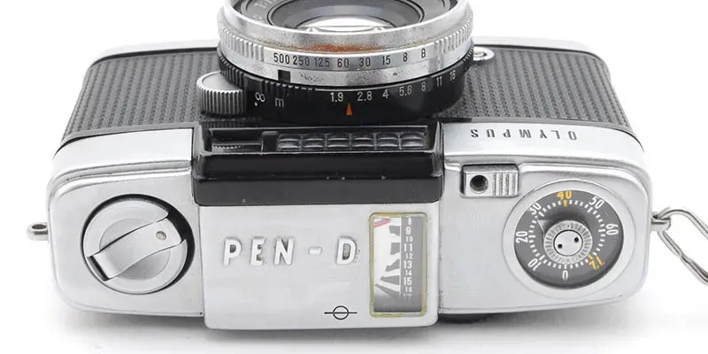 Olympus Pen-D top view