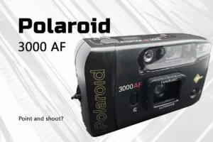 The Polaroid 3000 AF: A Cool 90s Point And Shoot