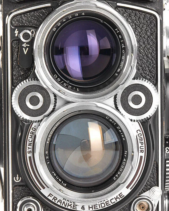 Rolleiflex 2.8F lens