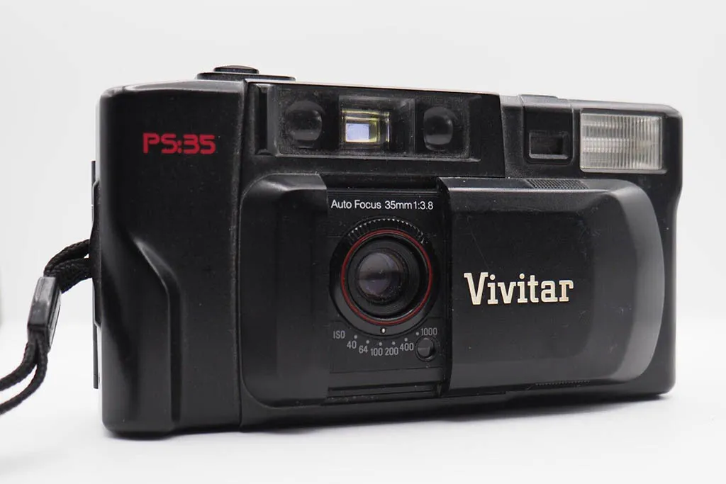 Vivitar PS 35 open lens