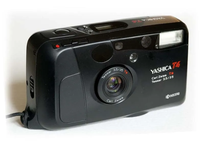 yashica t4 front
